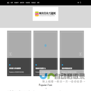 啊舟钓鱼兴趣网